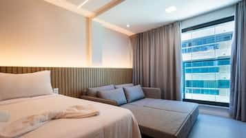 Comfort vierpersoonskamer | Interieur