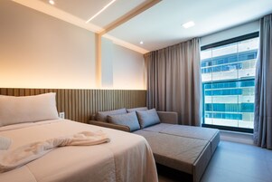 Quarto quádruplo conforto | Parte interna