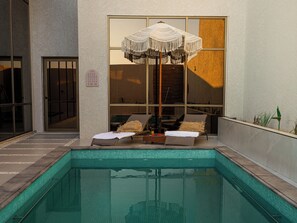 Luxury Villa, Patio, Pool View | Terrace/patio