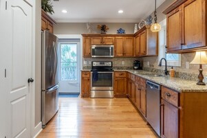 Casa de campo, 3 quartos | Cozinha privada | Geladeira, fogão, cafeteira/chaleira, torradeira