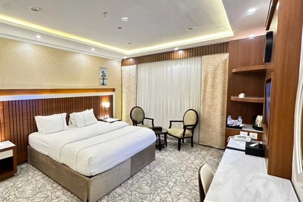 In-room safe, desk, laptop workspace, blackout drapes