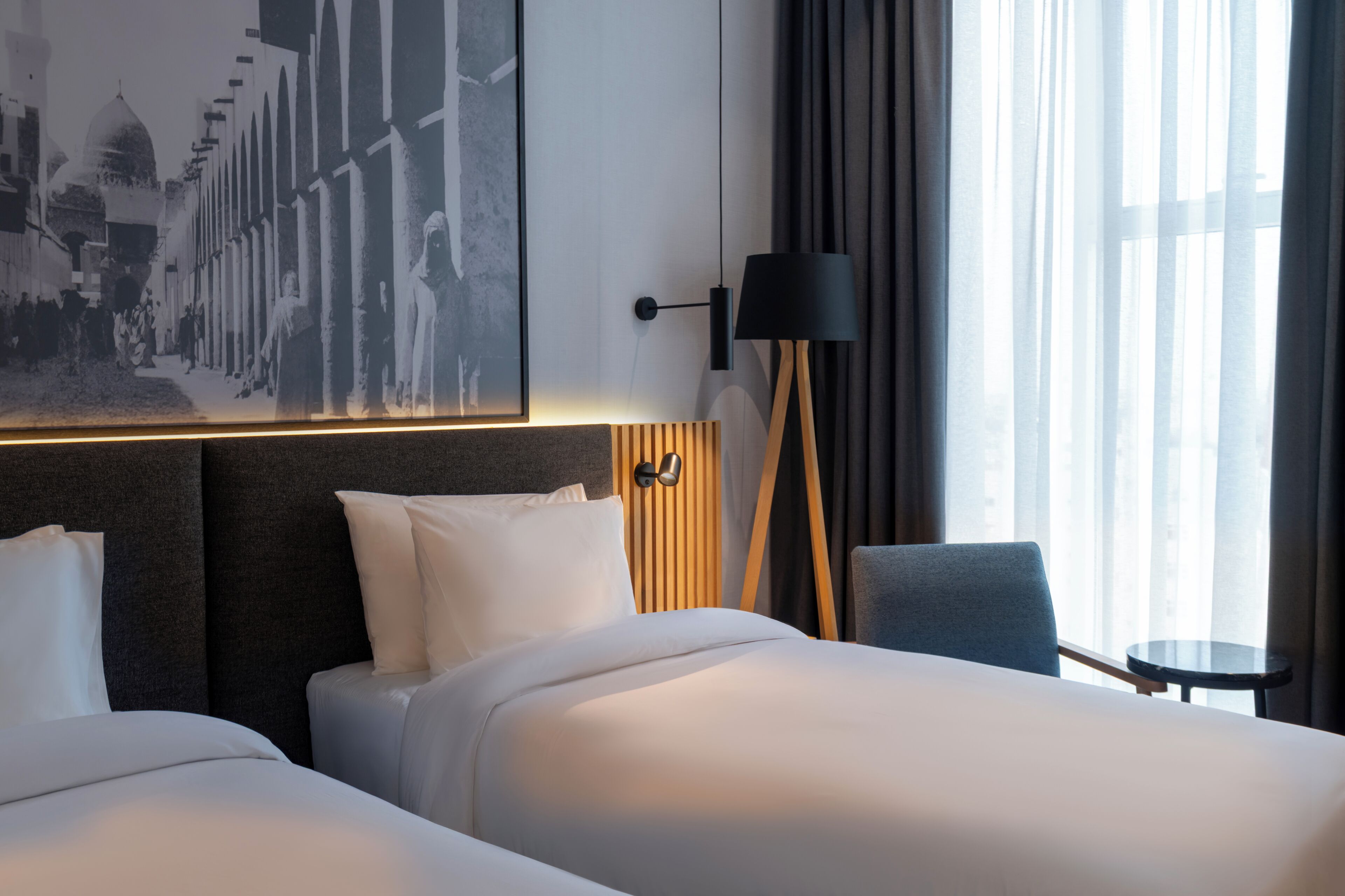 ผ้าปูที่นอนฝ้ายอียิปต์, เครื่องนอนระดับพรีเมียม, มินิบาร์