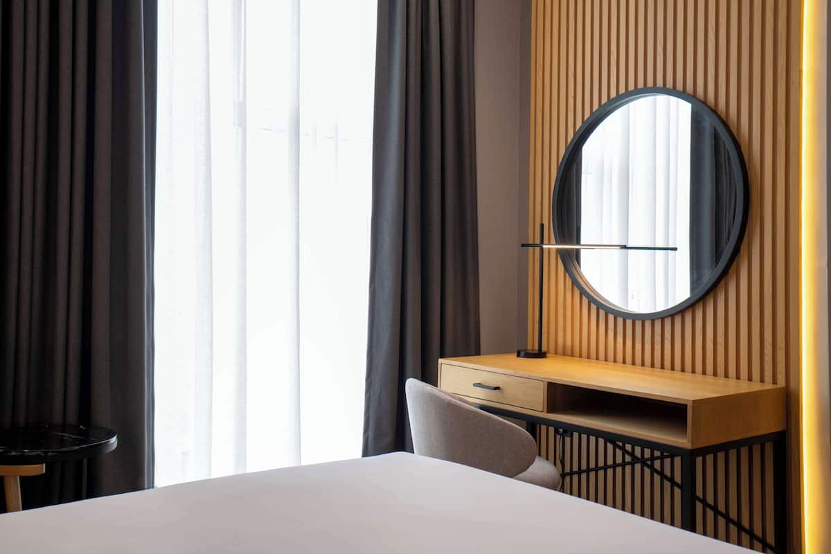 Egyptinpuuvillaiset lakanat, ylelliset vuodevaatteet, minibaari