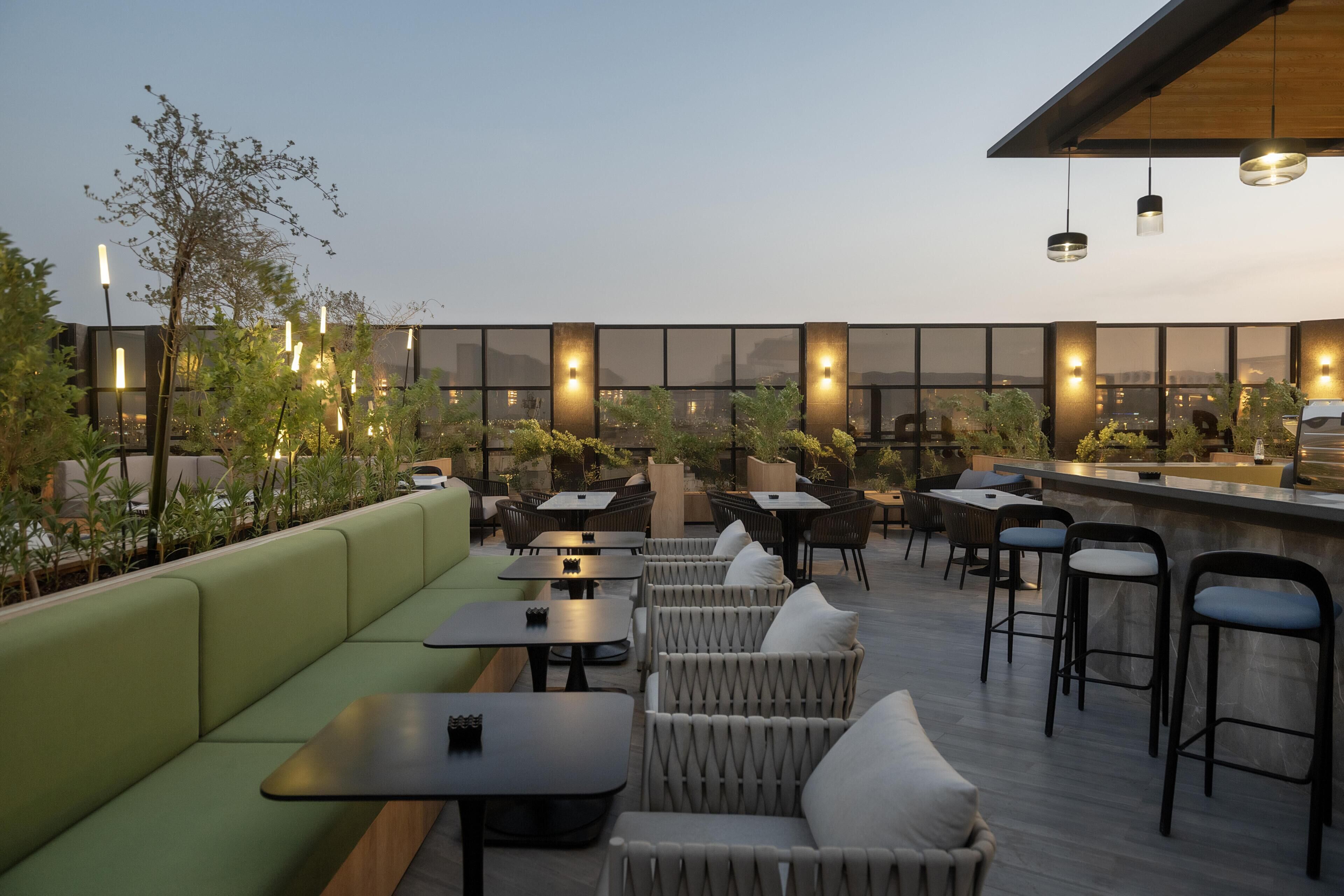 Rooftop terrace