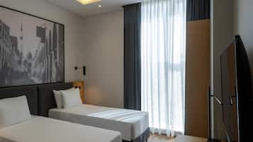 Draps en coton égyptien, literie de qualité supérieure, minibar