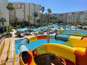 Apartment, 3 Bedrooms, Accessible, Smoking | Pool | Outdoor pool - Seasonal Rental - Apartment in the Skanes Area (Sousse)