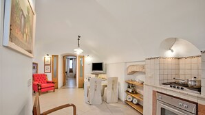 Fjölskylduíbúð - 1 svefnherbergi (Bacco Apartment Noci) | Einkaeldhús
