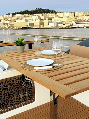 Opções para refeição ao ar livre