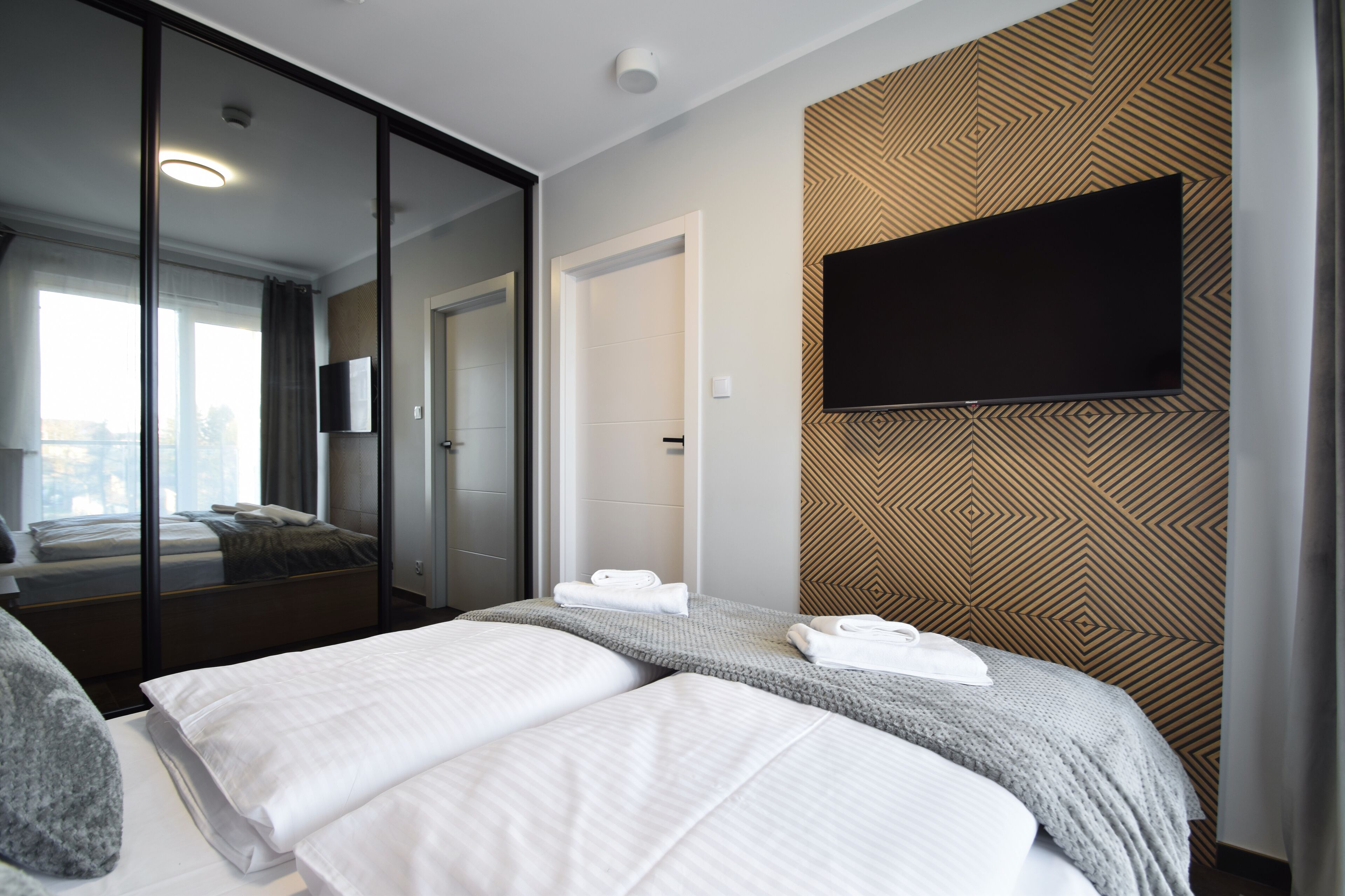 Appartement | 1 slaapkamer, een strijkplank/strijkijzer, gratis wifi, beddengoed
