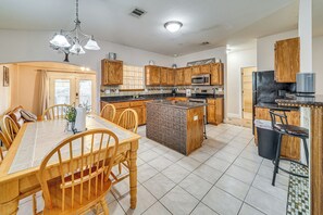 Interior - Pool Access & Fenced Yard: San Antonio Family Home (San Antonio)