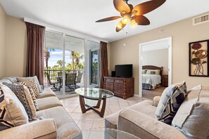 TV - S302 Newly Renovated | Sleeps 8 | Bay & Lazy River Views | Beach Access (Fort Walton Beach)