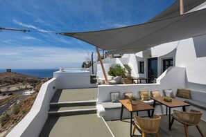Villa, Balcony, Sea View | Terrace/patio
