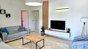 Living area - Arte Villa,Margarita apartment huge garden,with pool-5 min drive from Sami (Sami)