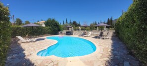 Outdoor pool - Arte Villa,Margarita apartment huge garden,with pool-5 min drive from Sami (Sami)