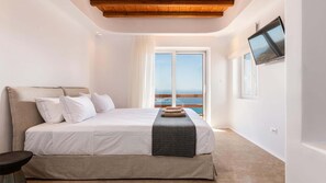 Villa, 5 Schlafzimmer, eigener Pool, Meerblick | Zimmersafe, Verdunkelungsvorhänge, schallisolierte Zimmer