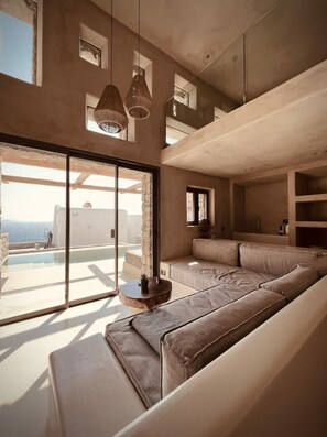 Suite, 1 Schlafzimmer, eigener Pool, Poolblick | Ausblick vom Zimmer