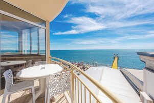 Double Room, Balcony, Sea View | Beach/ocean view