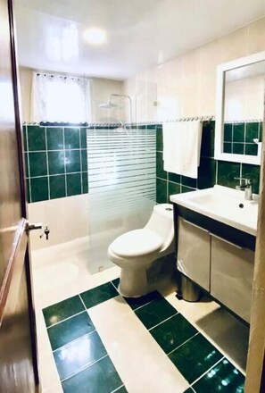 Apartamento conforto | Banheiro