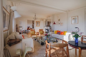 Luxury Apartment, City View | Living area - Paris St Germain Loft Residence (Paris)