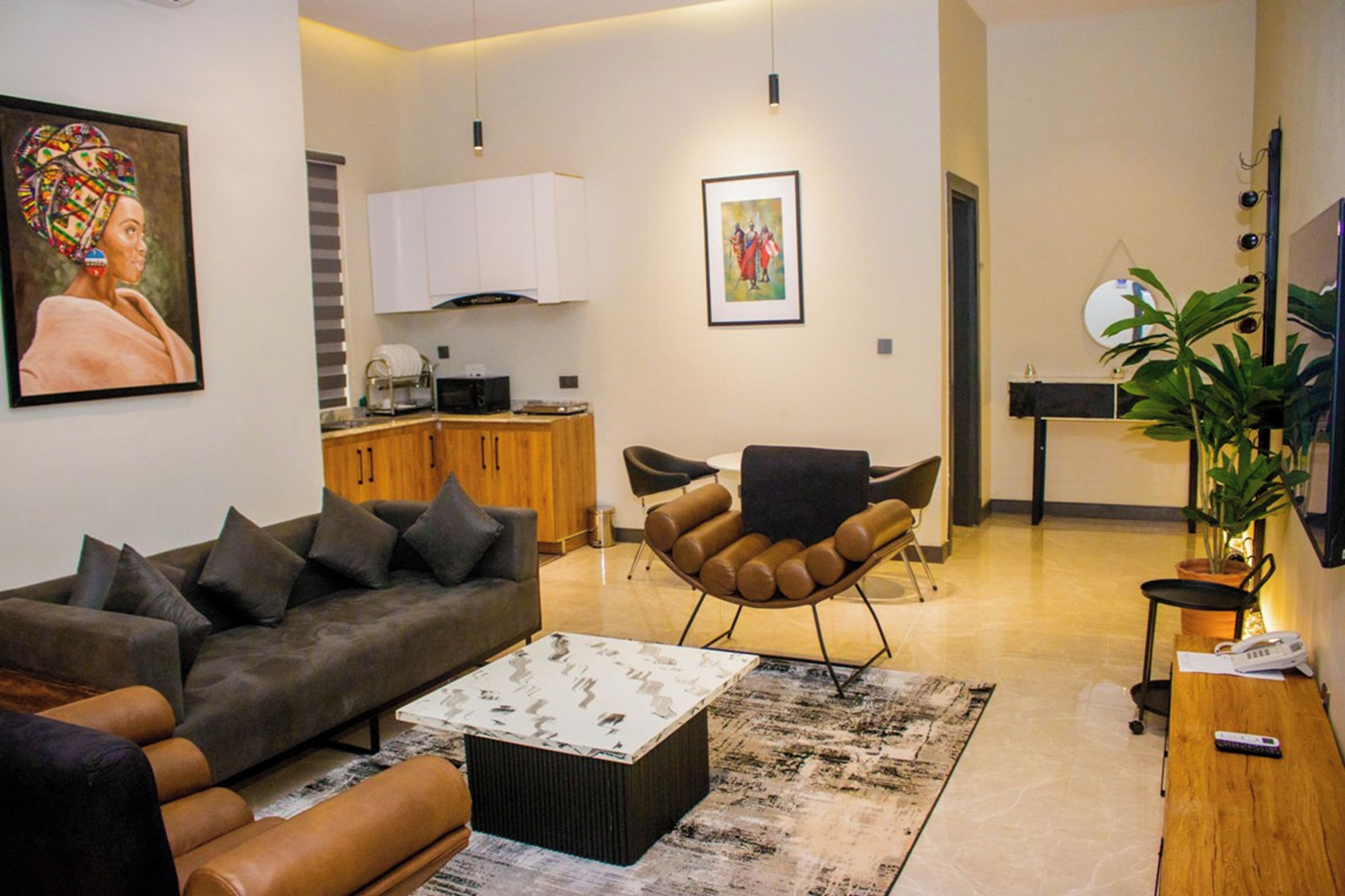 Presidential-Apartment | 1 Schlafzimmer, Bettwäsche aus ägyptischer Baumwolle