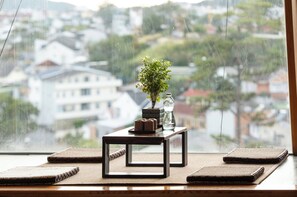 Vue depuis l’hébergement 