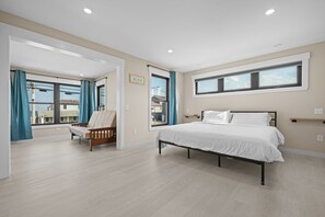 5 chambres, fer et planche à repasser, draps fournis