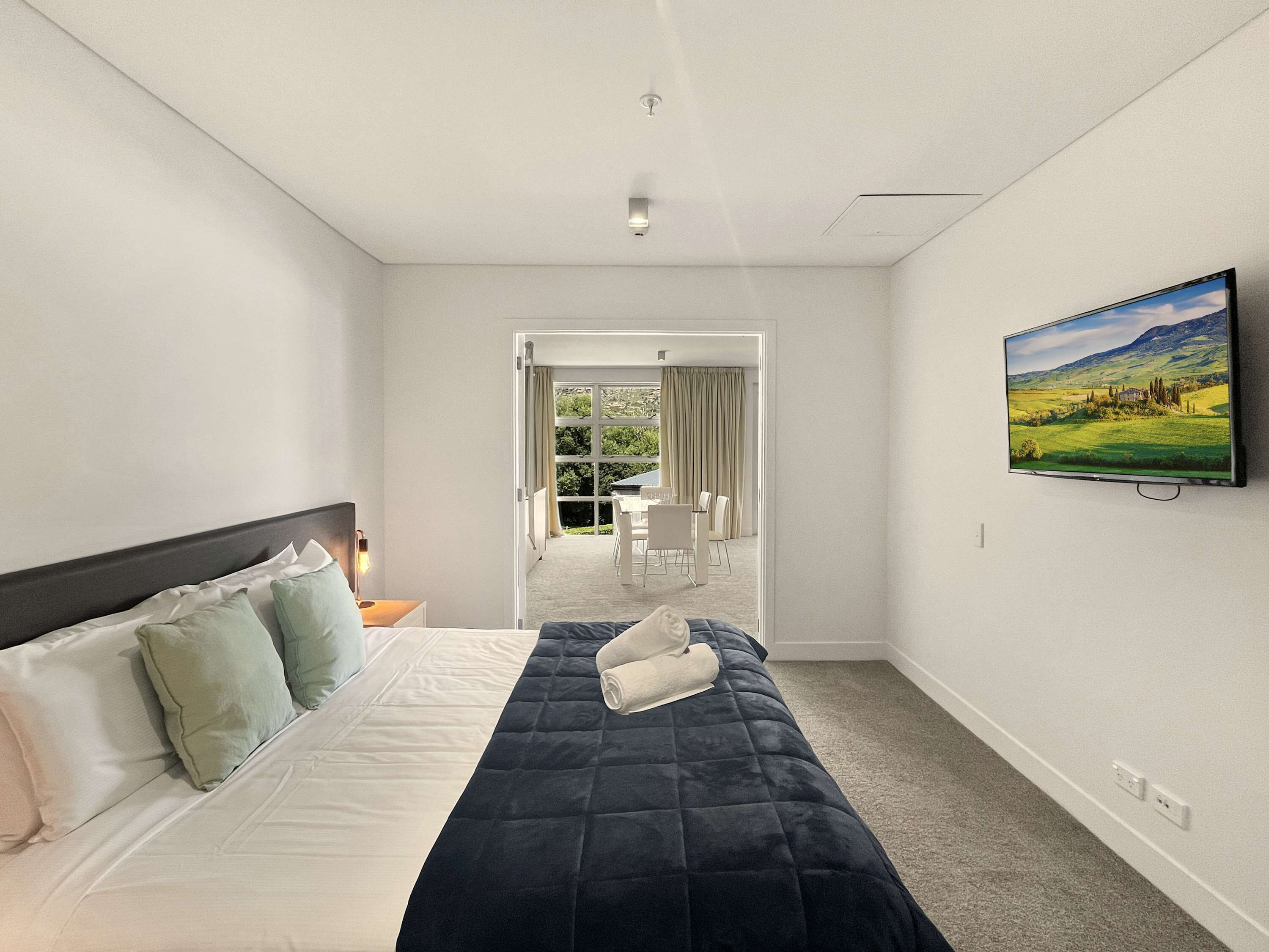 4 bedrooms, iron/ironing board, travel crib, WiFi