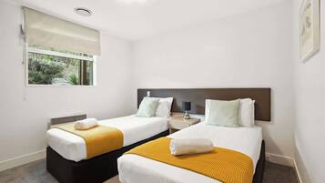 2 bedrooms, iron/ironing board, travel crib, WiFi