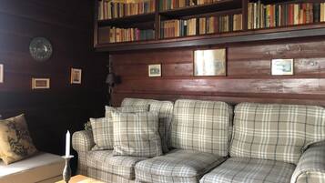 Fernseher, Bücher, Stereoanlage