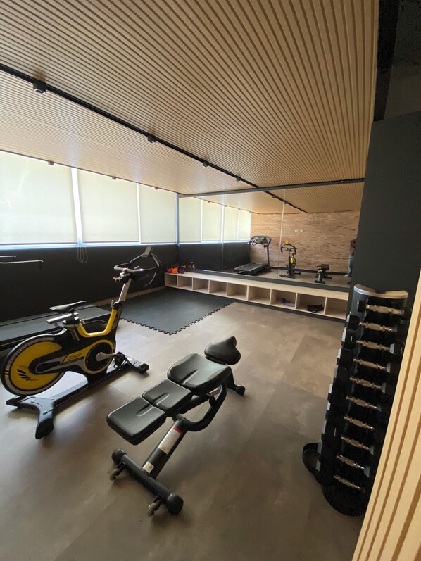 Fitness facility - NEW APARTMENT IN INDEPENDENCIA (Santiago)