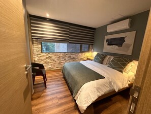 2 室のベッドルーム、WiFi、ベッドシーツ