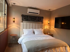 2 室のベッドルーム、WiFi、ベッドシーツ