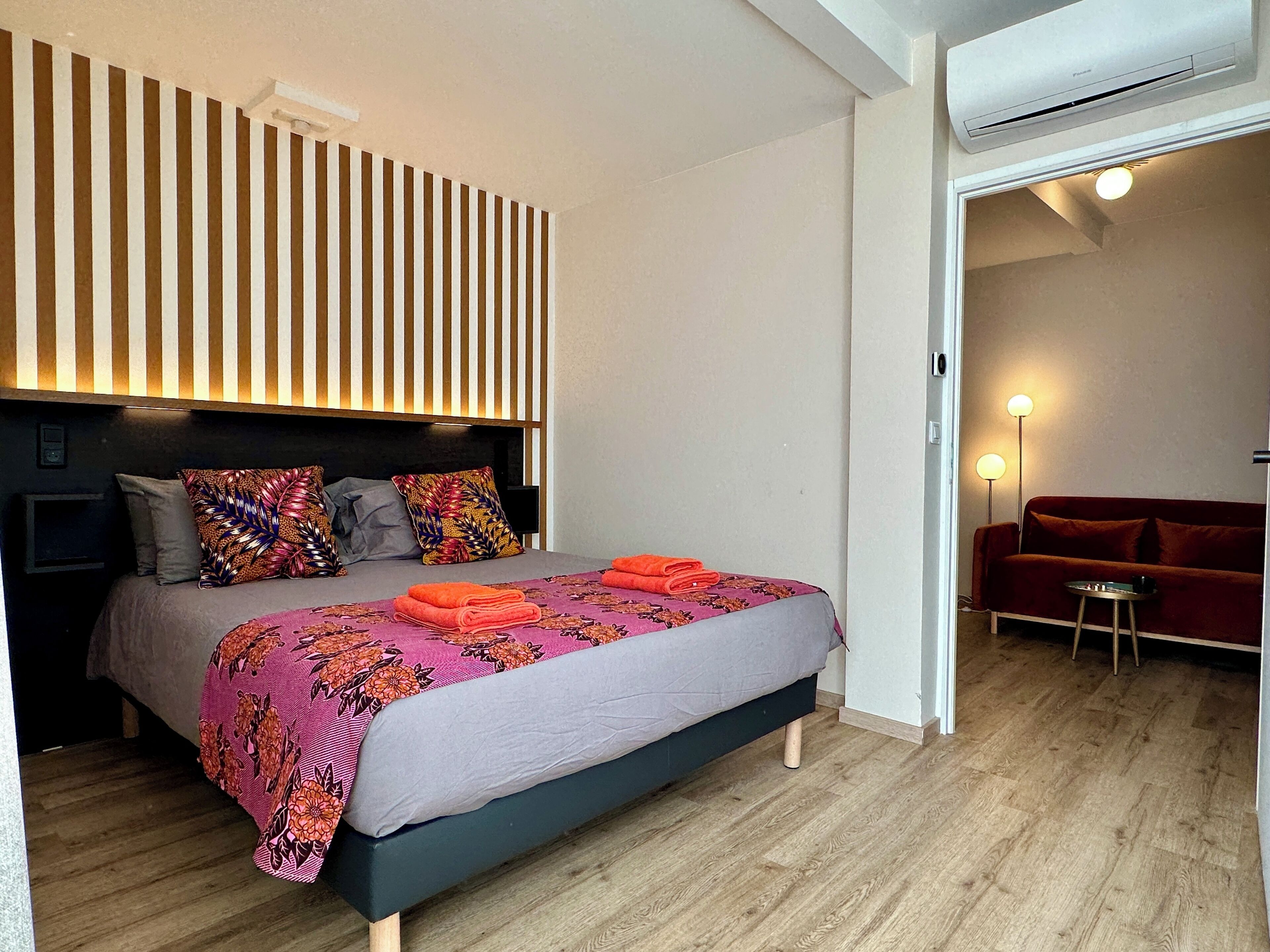 Appartement Standard | Rideaux occultants, fer et planche à repasser, Wi-Fi gratuit