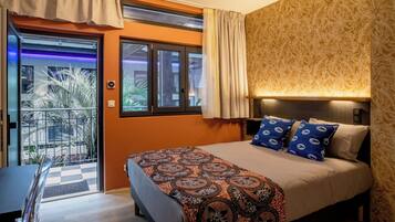 Studio | 1 Schlafzimmer, VerdunkelungsvorhĂ€nge, BĂŒgeleisen/BĂŒgelbrett