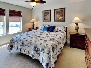 3 bedrooms, internet, bed sheets