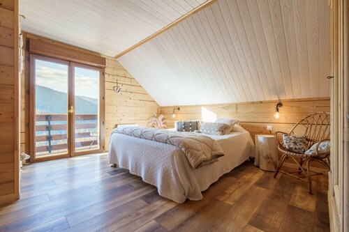 Les Genévriers - Vue montagne