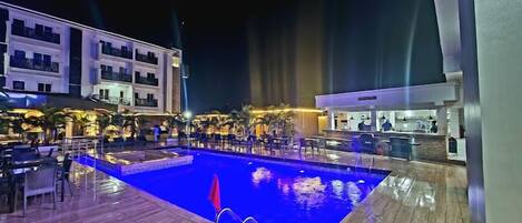 Façade de l’hébergement - soirée/nuit