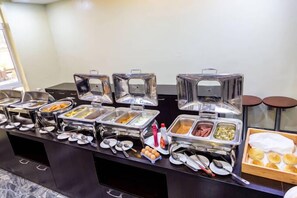 Gratis kontinental frukost varje dag