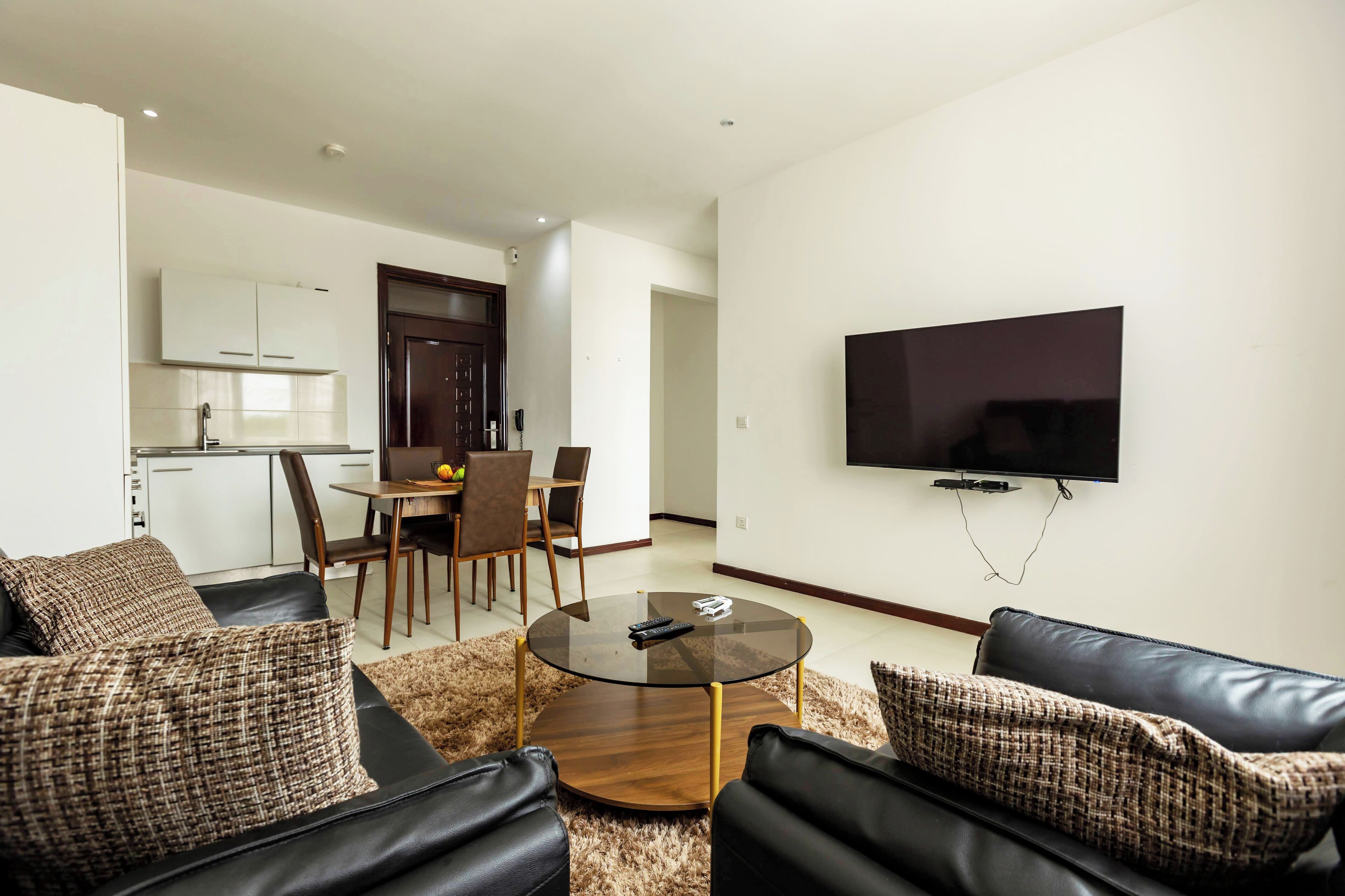 Leilighet – standard, 1 soverom | Oppholdsområde | TV