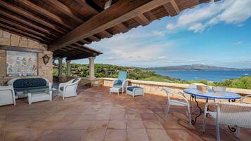 Classic Villa, Partial Sea View | Terrace/patio