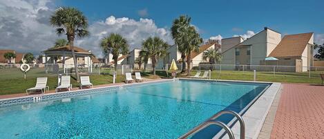 Una piscina climatizada