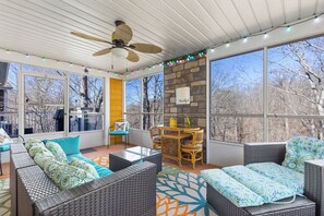 Signature House, Balcony, Mountain View | Terrace/patio - A Dolly Good Time (Sevierville)