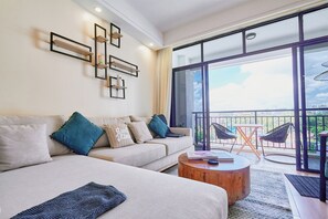 Superior Apartment, 2 Bedrooms, Balcony, City View | Living area - Ruthie's Nest By Edmor Suites (Nairobi)