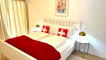 2 chambres, bureau, lit parapluie, Wi-Fi gratuit