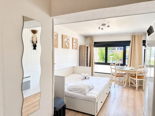 L’Escapade Salée – Studio cabine à 100 m plage & centre