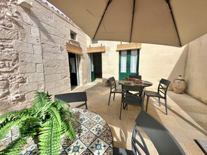 Restauration en plein air