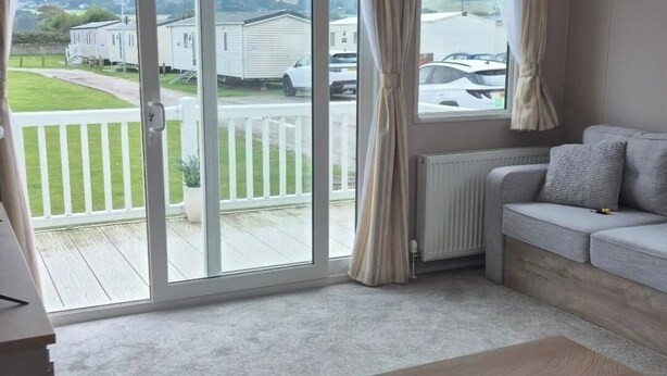 Cabin | Living area - 3br-sleeps8-parking-pool-prime Location (Holywell)