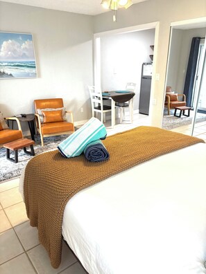 Iron/ironing board, WiFi, bed sheets - Lido-Key, Updated Tiny Cute Studio-E (Sarasota)