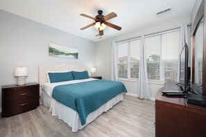 3 bedrooms, iron/ironing board, travel cot, WiFi