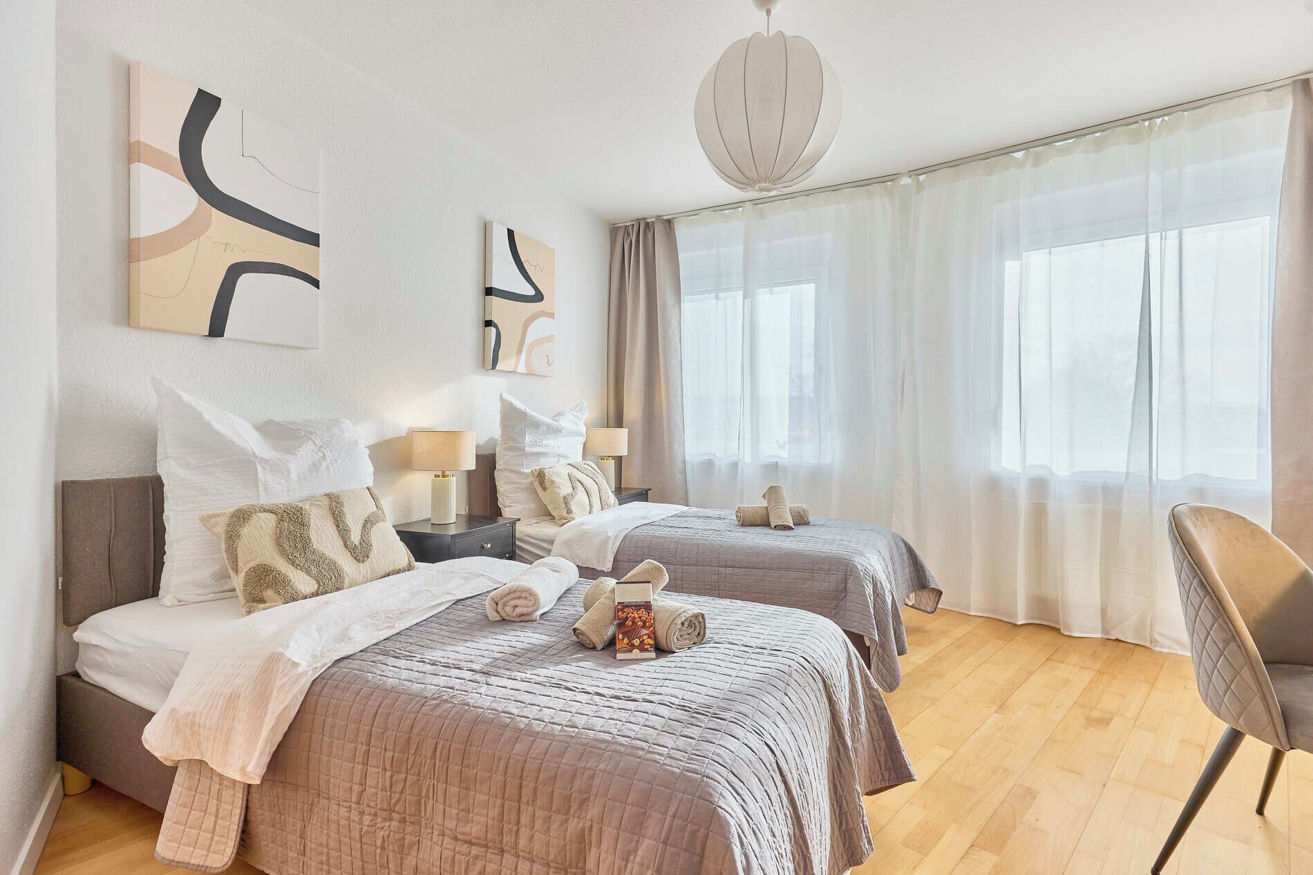 1 Schlafzimmer, Bügeleisen/Bügelbrett, Bettwäsche